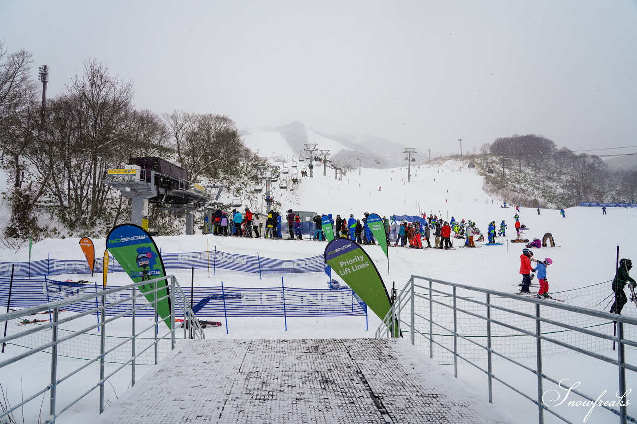 NISEKO UNITED. 本日より、ゲレンデ上部で ニセコグランヒラフ ⇔ ニセコビレッジが連結。滑走エリア拡大中です！